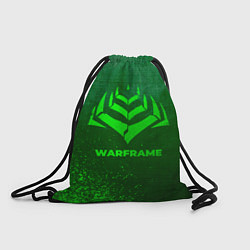 Рюкзак-мешок Warframe - green gradient, цвет: 3D-принт