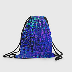 Мешок для обуви Абстракция синий индиго