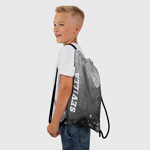 Мешок для обуви Sevilla - grey gradient вертикально / 3D-принт – фото 3