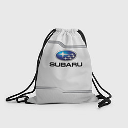 Рюкзак-мешок Subaru auto steel metal, цвет: 3D-принт