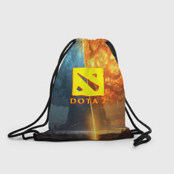 Рюкзак-мешок DOTA 2 лес эльфов, цвет: 3D-принт