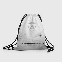 Рюкзак-мешок Lamborghini - white gradient по-центру, цвет: 3D-принт