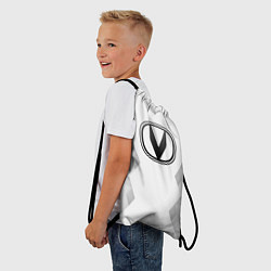 Рюкзак-мешок Changan white poly, цвет: 3D-принт — фото 2