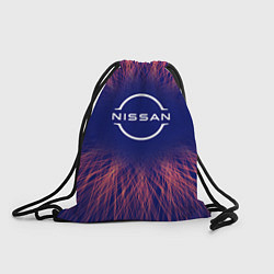 Рюкзак-мешок Nissan red energy, цвет: 3D-принт