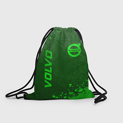 Рюкзак-мешок Volvo - green gradient вертикально, цвет: 3D-принт