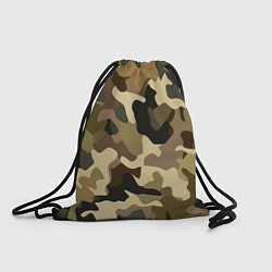 Рюкзак-мешок Милитари камуфляж, цвет: 3D-принт