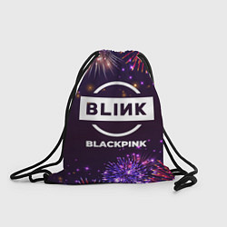 Рюкзак-мешок Праздничный Blackpink, цвет: 3D-принт