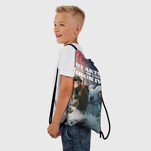 Мешок для обуви Hearts of Iron IV arms against tyranny / 3D-принт – фото 3