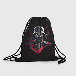 Рюкзак-мешок Darth Vader on black, цвет: 3D-принт