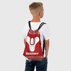 Рюкзак-мешок Новогодний Destiny, цвет: 3D-принт — фото 2