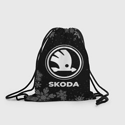 Рюкзак-мешок Снежный Skoda, цвет: 3D-принт