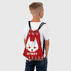 Рюкзак-мешок Новогодний Stray с оленями, цвет: 3D-принт — фото 2