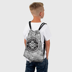 Рюкзак-мешок Белобог - слава роду, цвет: 3D-принт — фото 2