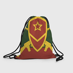 Мешок для обуви Мотострелковые войска: герб со щитом