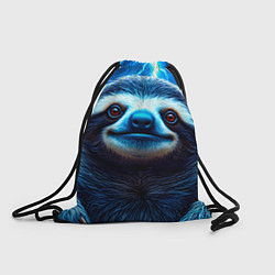 Рюкзак-мешок Ленивец в разрядах молний, цвет: 3D-принт