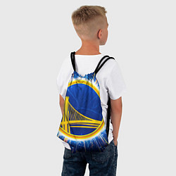 Рюкзак-мешок Голден Стэйт Уорриорз логотип, цвет: 3D-принт — фото 2