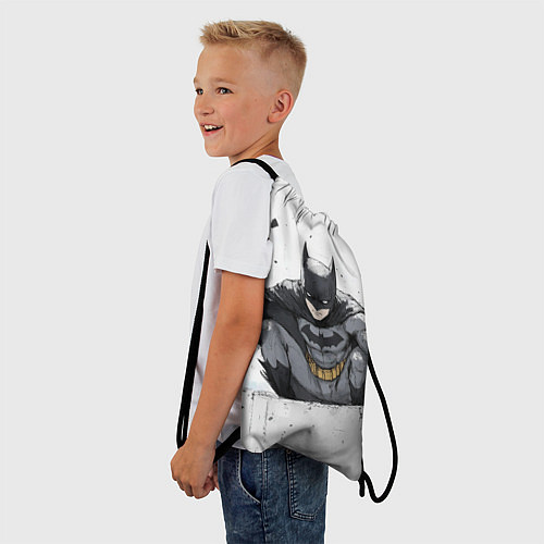 Мешок для обуви Бэтмен наблюдает сверху / 3D-принт – фото 3