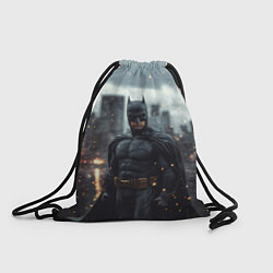 Рюкзак-мешок Бэтмен в искрах, цвет: 3D-принт