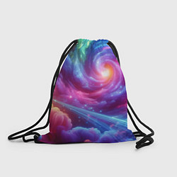 Мешок для обуви Neon space fantasy