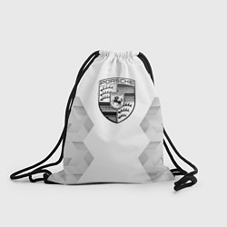 Рюкзак-мешок Porsche white poly, цвет: 3D-принт