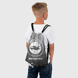 Рюкзак-мешок Brighton - grey gradient, цвет: 3D-принт — фото 2