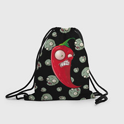 Рюкзак-мешок Перчик из игры растения против зомби, цвет: 3D-принт
