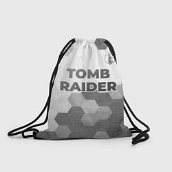 Рюкзак-мешок Tomb Raider - white gradient посередине, цвет: 3D-принт