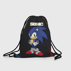 Рюкзак-мешок Sonic, цвет: 3D-принт