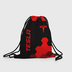 Рюкзак-мешок Tesla - red gradient вертикально, цвет: 3D-принт