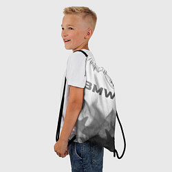 Рюкзак-мешок BMW - white gradient посередине, цвет: 3D-принт — фото 2