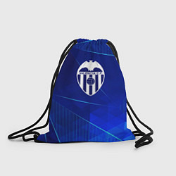 Рюкзак-мешок Valencia blue poly, цвет: 3D-принт