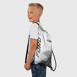 Рюкзак-мешок Ford - white gradient вертикально, цвет: 3D-принт — фото 2