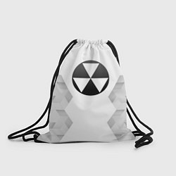 Рюкзак-мешок Fallout white poly, цвет: 3D-принт
