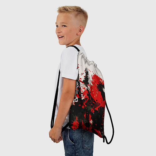 Мешок для обуви Дэдпул брызги / 3D-принт – фото 3