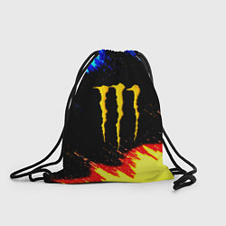 Мешок для обуви Monster energy огненные краски