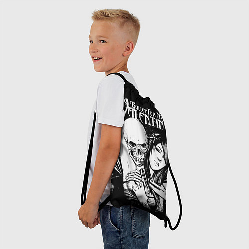 Мешок для обуви Bullet for my valentine black / 3D-принт – фото 3