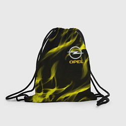 Рюкзак-мешок Opel огненный стиль, цвет: 3D-принт
