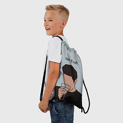 Рюкзак-мешок Ross - im fine, цвет: 3D-принт — фото 2