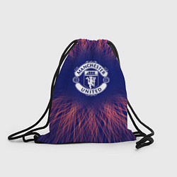 Рюкзак-мешок Manchester United red energy, цвет: 3D-принт