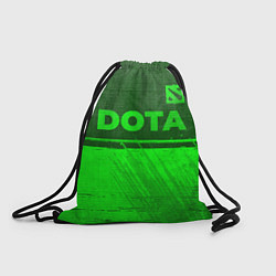 Рюкзак-мешок Dota - green gradient посередине, цвет: 3D-принт