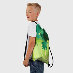 Рюкзак-мешок Вдохновленный природой, цвет: 3D-принт — фото 2