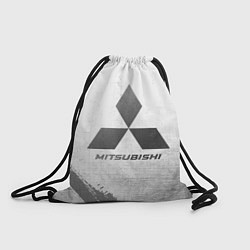 Рюкзак-мешок Mitsubishi - white gradient, цвет: 3D-принт