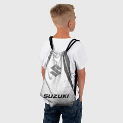Рюкзак-мешок Suzuki - white gradient по-центру, цвет: 3D-принт — фото 2