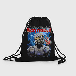 Рюкзак-мешок Powerslave Iron Maiden - мумия, цвет: 3D-принт