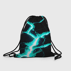 Мешок для обуви Color light blue black