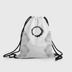 Рюкзак-мешок The Callisto Protocol white poly, цвет: 3D-принт