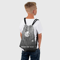 Рюкзак-мешок Gears of War - grey gradient по-центру, цвет: 3D-принт — фото 2
