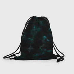 Мешок для обуви Color black turquoise