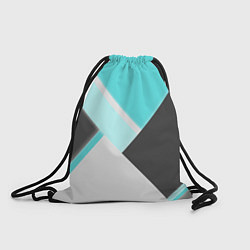 Мешок для обуви Color black blue