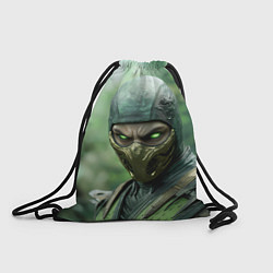 Рюкзак-мешок Рептилия в классической маске, цвет: 3D-принт